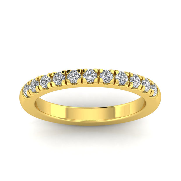 1/2ctw Diamond Wedding Band in 10K Yellow Gold