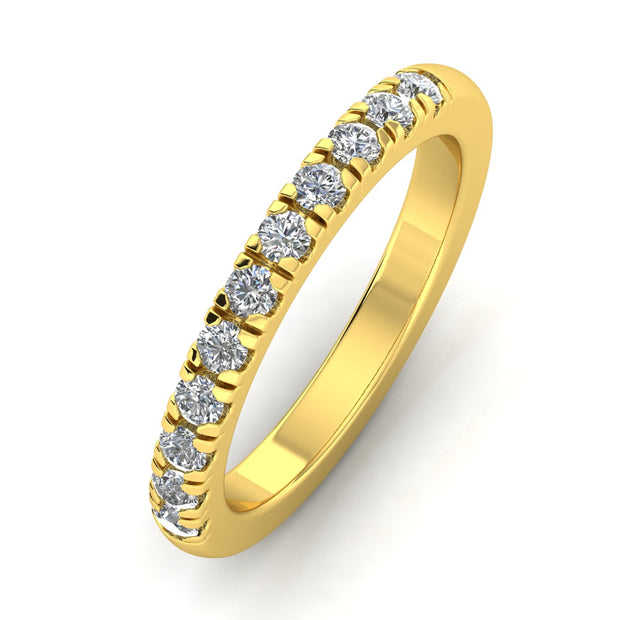 1/2ctw Diamond Wedding Band in 10K Yellow Gold