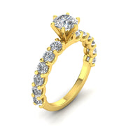 Certified 2.00ctw Diamond Solitaire Engagement Ring in 14k Yellow Gold