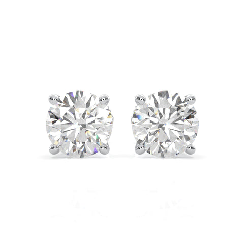 1/3ct tw Diamond Stud Earrings in 14k White Gold