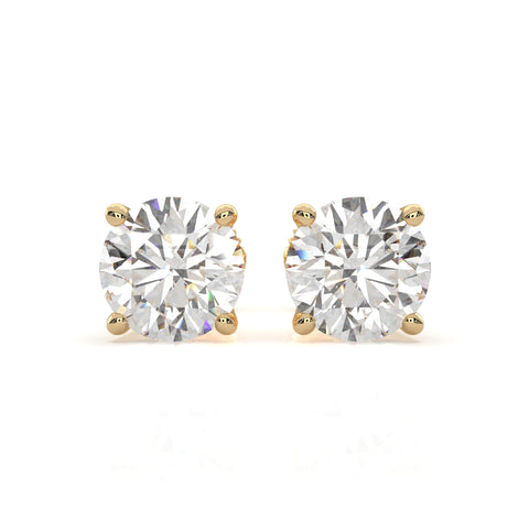 1/5ct tw Diamond Stud Earrings in 14k White Gold