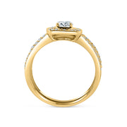 1/2 Carat TW Diamond Bridal Set in 10k Yellow Gold (J-K, I2-I3)